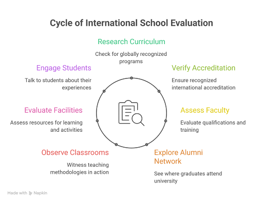 Cycle of International School Evaluation International School Evaluation