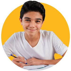 A middle-school student at OWIS