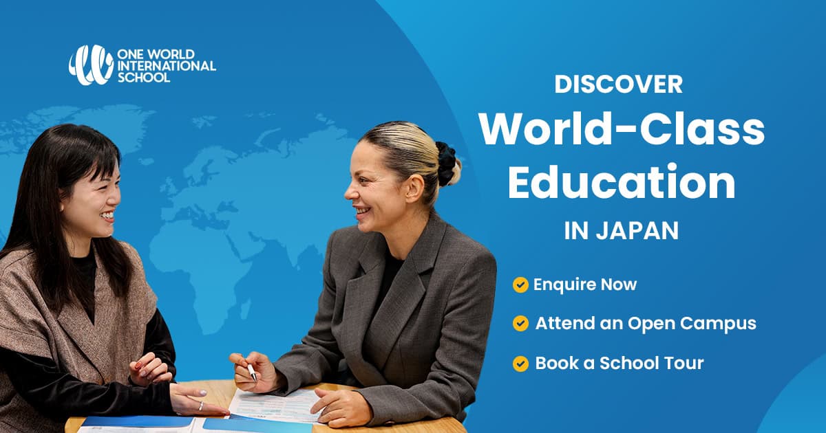 Admissions - OWIS Feature image. Open campus, Book a Tour, Enquire Now