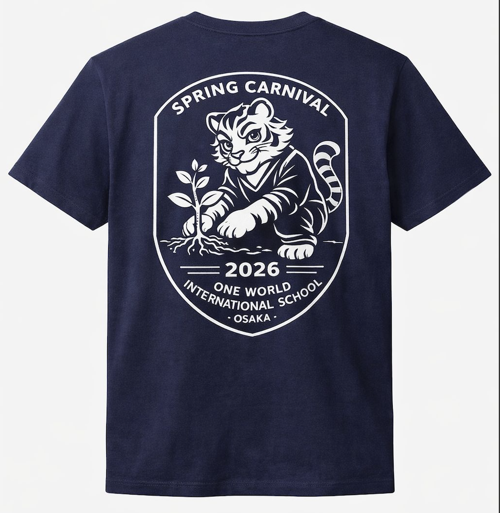 ネイビーブルー サンダー TシャツOWIS大阪春カーニバル2026用