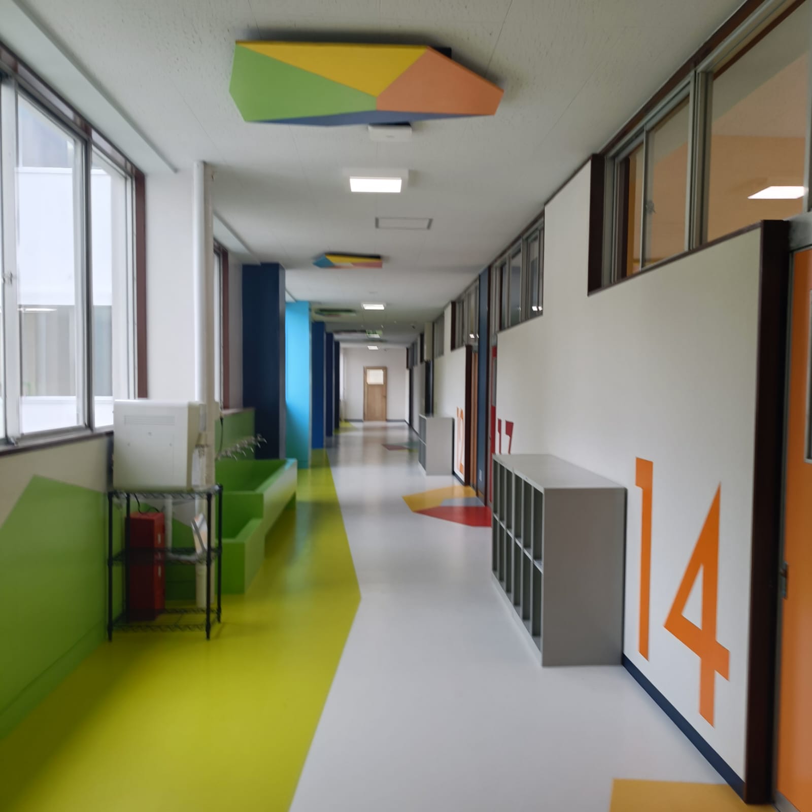 One World International School Tsukuba (OWIS Tsukuba) corridor & campus