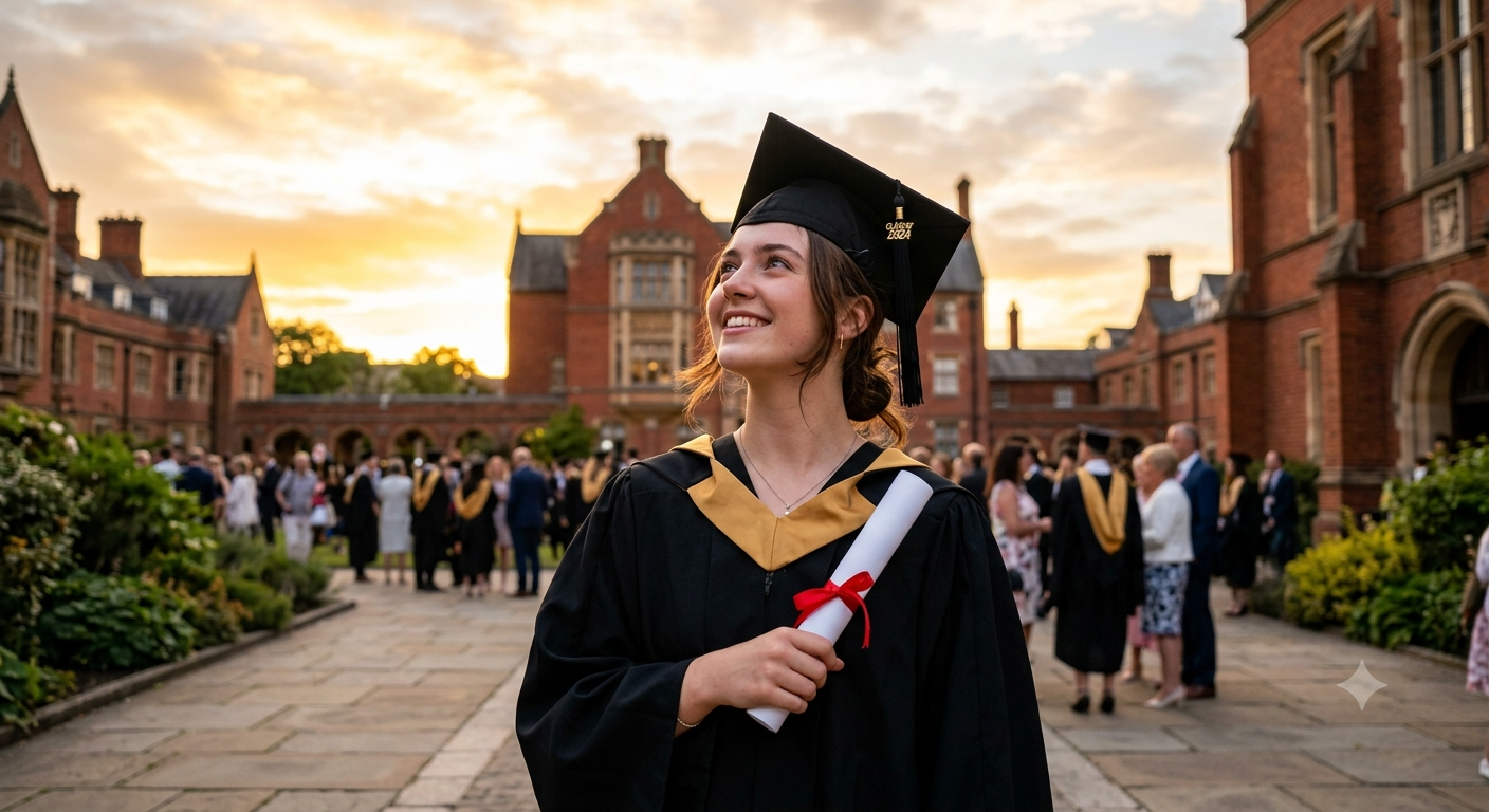 OWIS Student going to university after graduating OWIS
