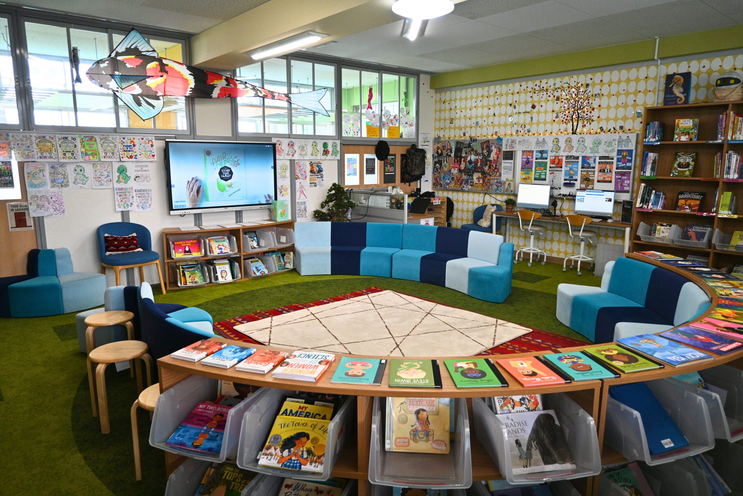 Library at One World International School (OWIS) Osaka