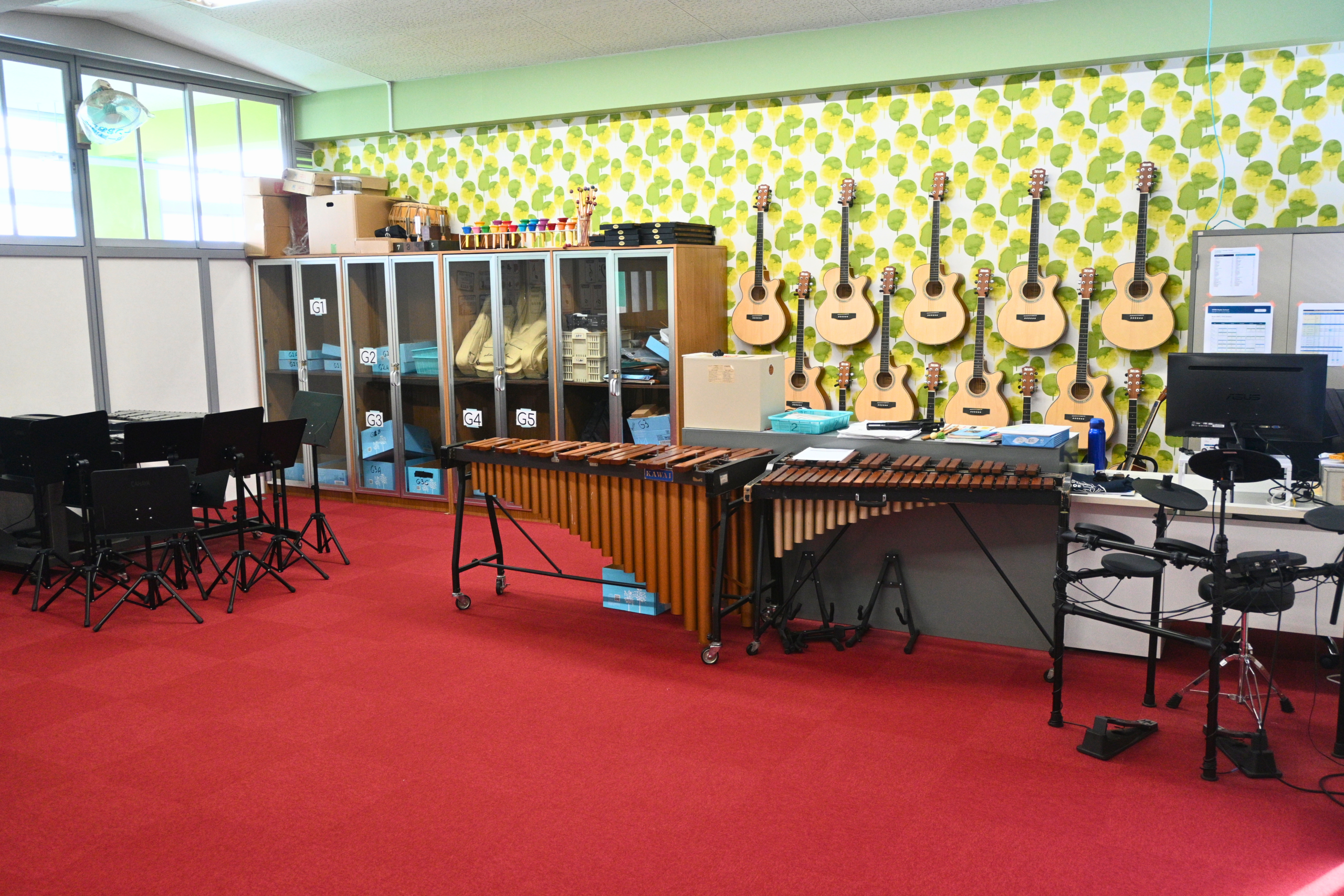 Music Room at One World International School (OWIS) Osaka
