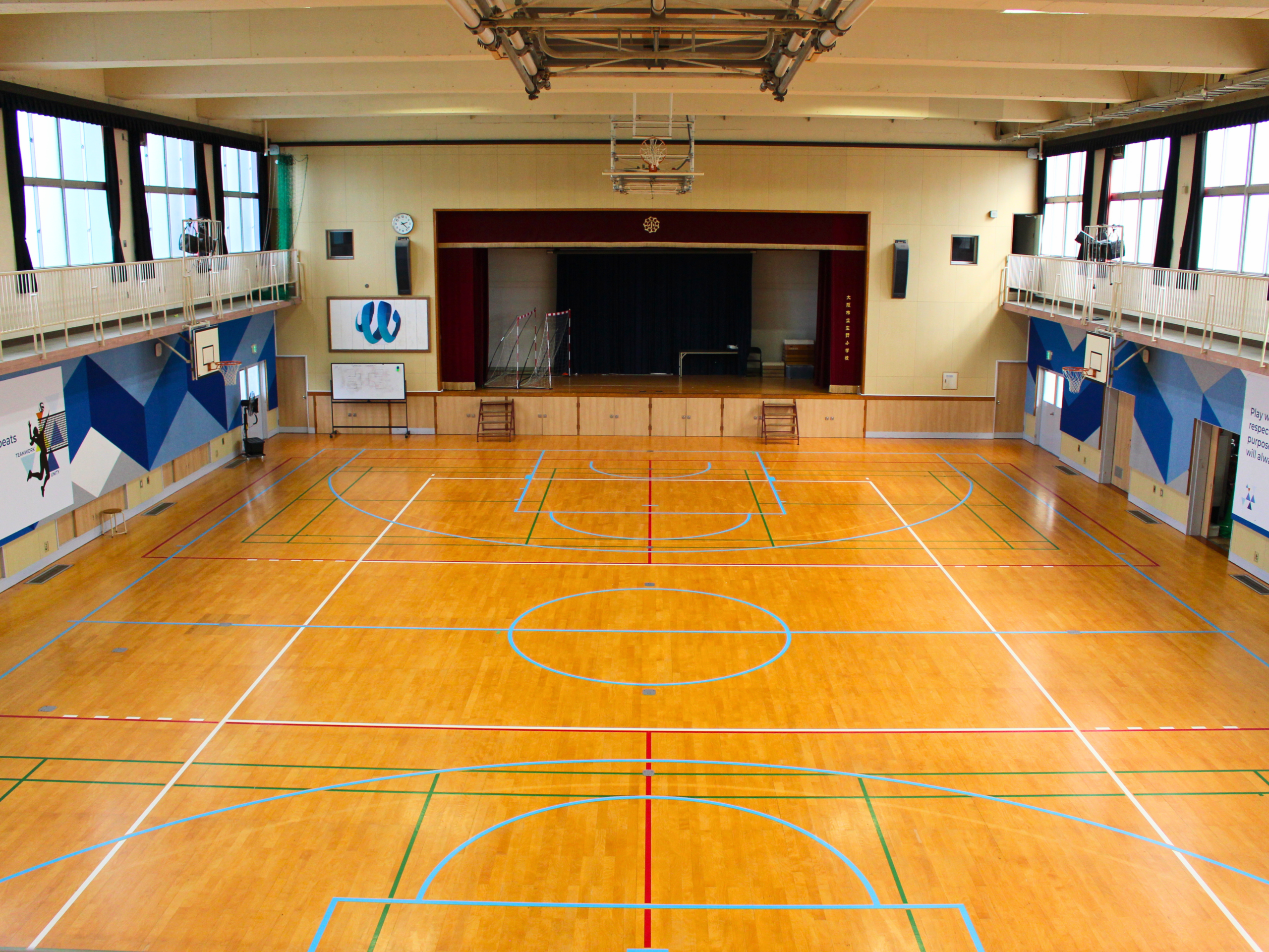 Gymnasium at One World International School (OWIS) Osaka