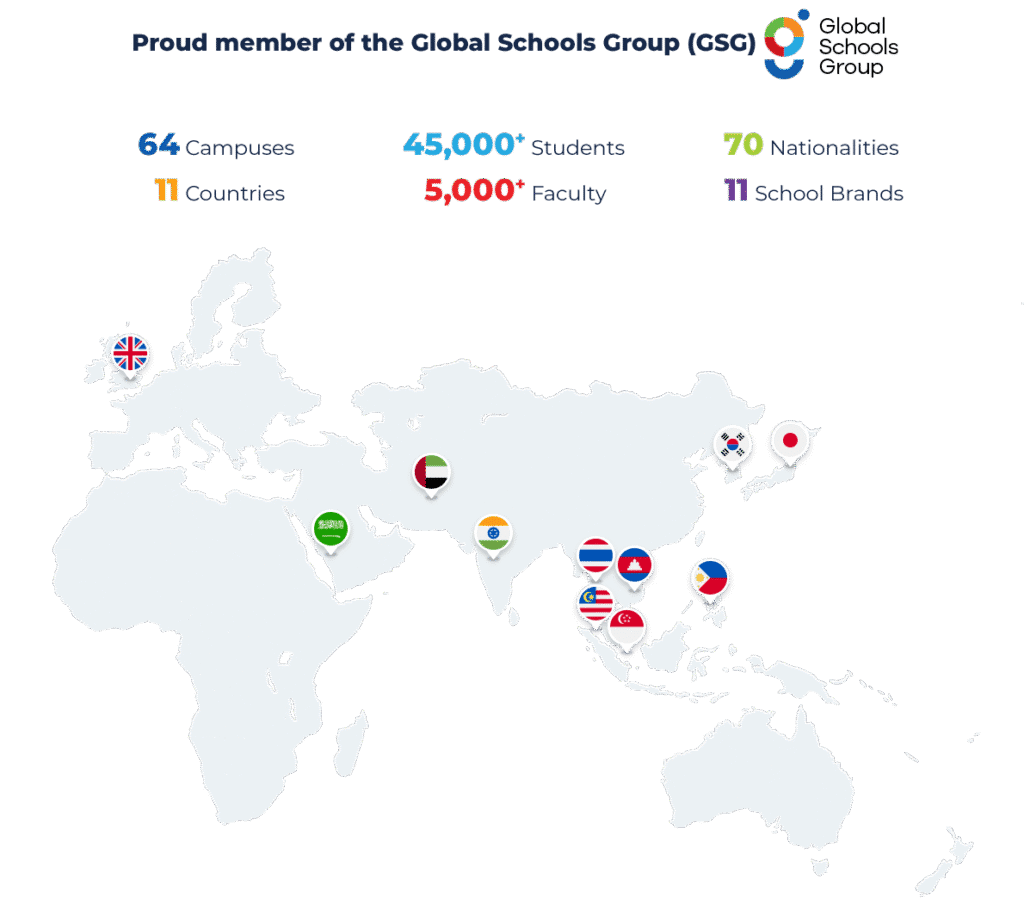 One World International School in Japan is proud to be part of the Global School Group (GSG) One World International School in Japan is proud to be part of the Global School Group (GSG)