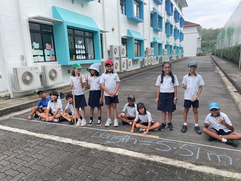 Early Childhood and Primary School Students participating in the OWIS Nanyang Maths Day 2023