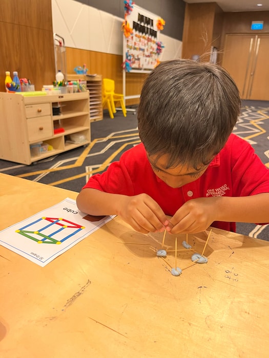 OWIS Suntec Singapore Early Childhood Students Learn about Shapes - 1