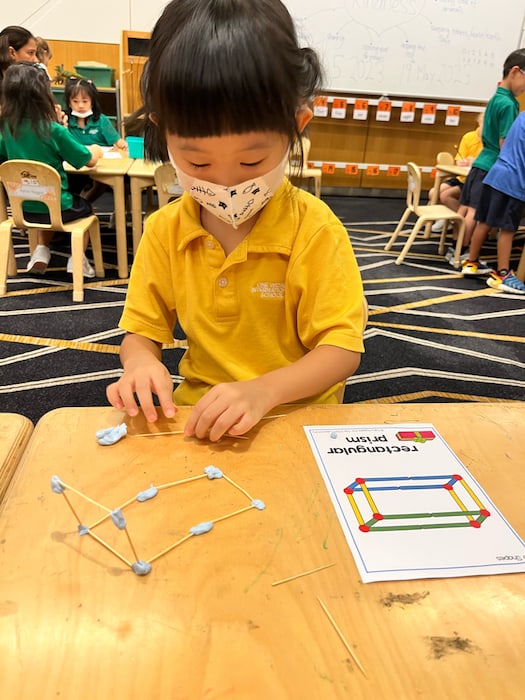 OWIS Suntec Singapore Early Childhood Students Learn about Shapes - 2
