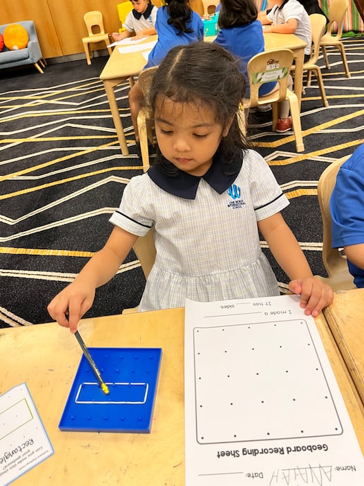 OWIS Suntec Singapore Early Childhood Students Learn about Shapes - 8