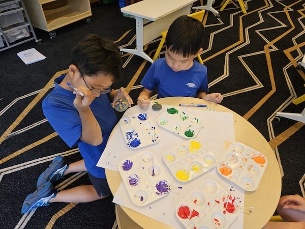 OWIS Suntec Singapore Primary School Students Explore Art - 8