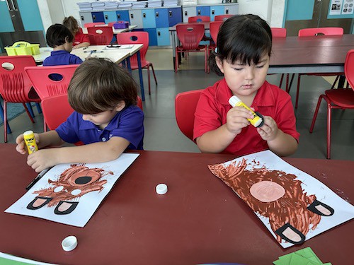 Early Childhood OWIS Nanyang We're going on a bear hunt artwork