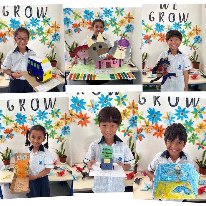 Book character competitions entries at One World International School Singapore