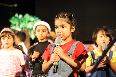 Joyful Early Learning: Broadway Musical Performance at OWIS Nanyang in Jurong, Singapore West