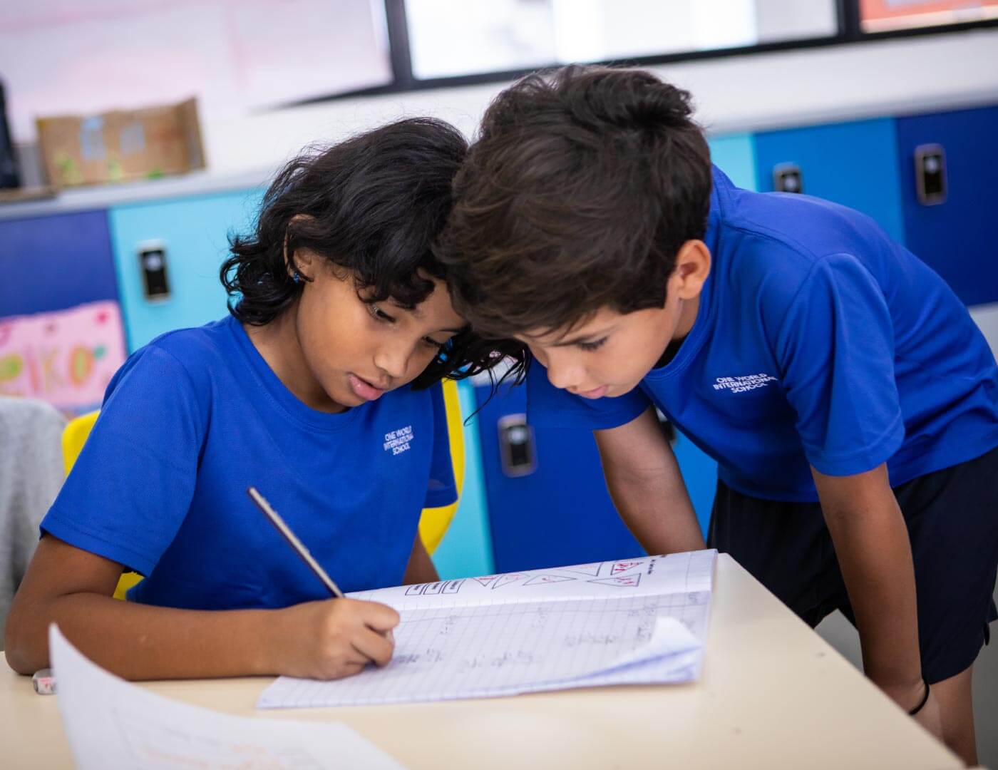 students with an opportunity to work in a group setting