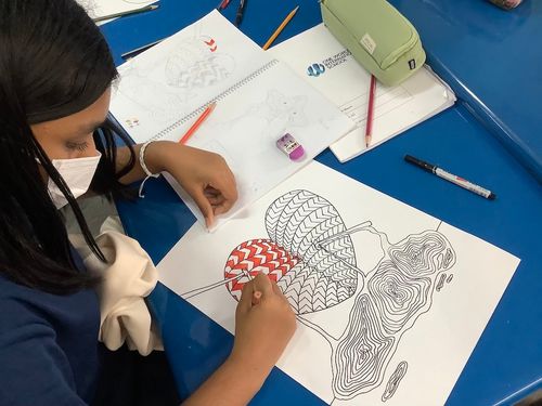 6373276252efa2d758332da6_OWIS Secondary Grade 6 Art lesson optical art -1-p-500