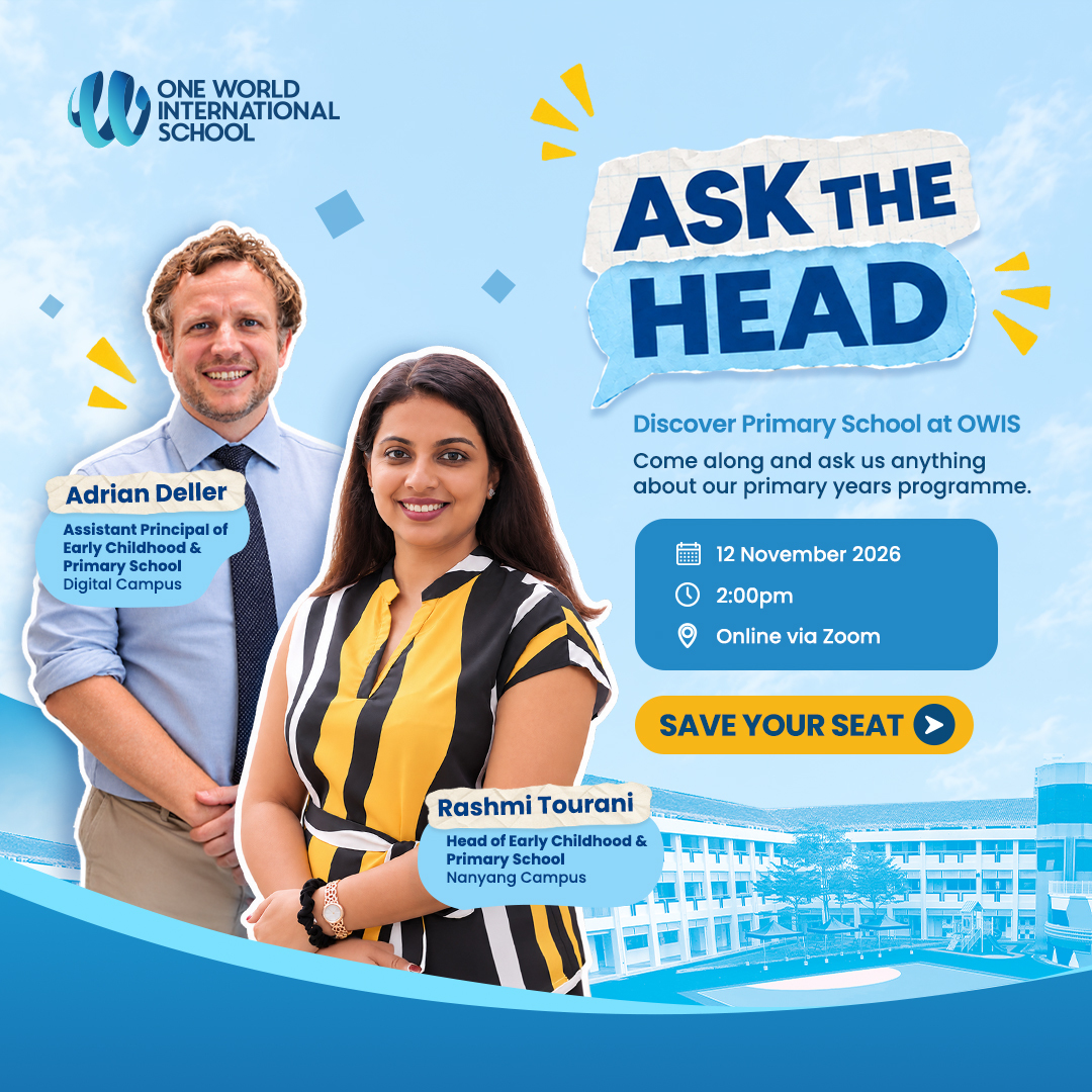OWIS webinar ask the head of school primary virtual open house image