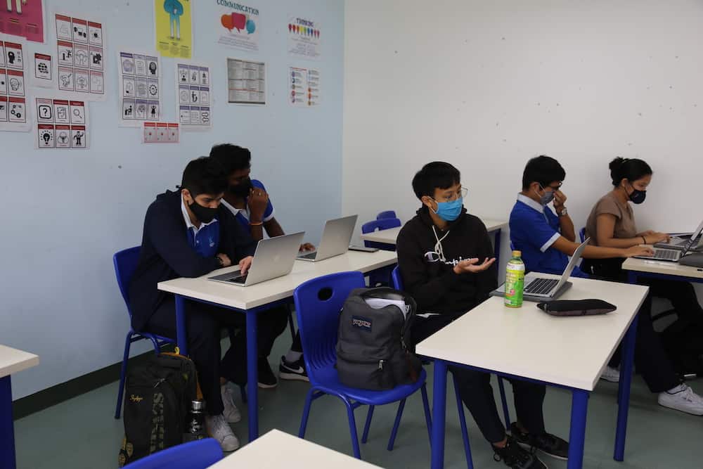 OWIS Nanyang Singapore IB DP class