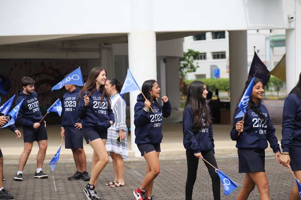 OWIS Singapore Cambridge IGCSE 2023 School Clap - 3