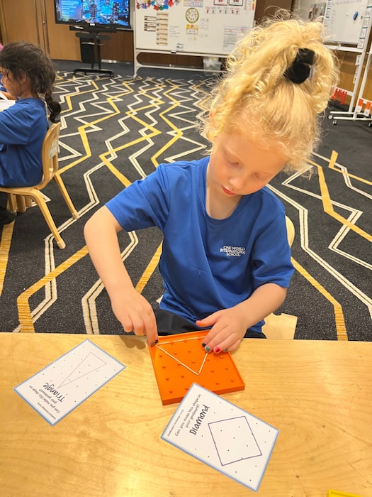 OWIS Suntec Singapore Early Childhood Students Learn about Shapes - 5