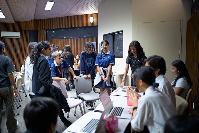 Digital Literacy Day at OWIS Nanyang | Students in Secondary School make presentations