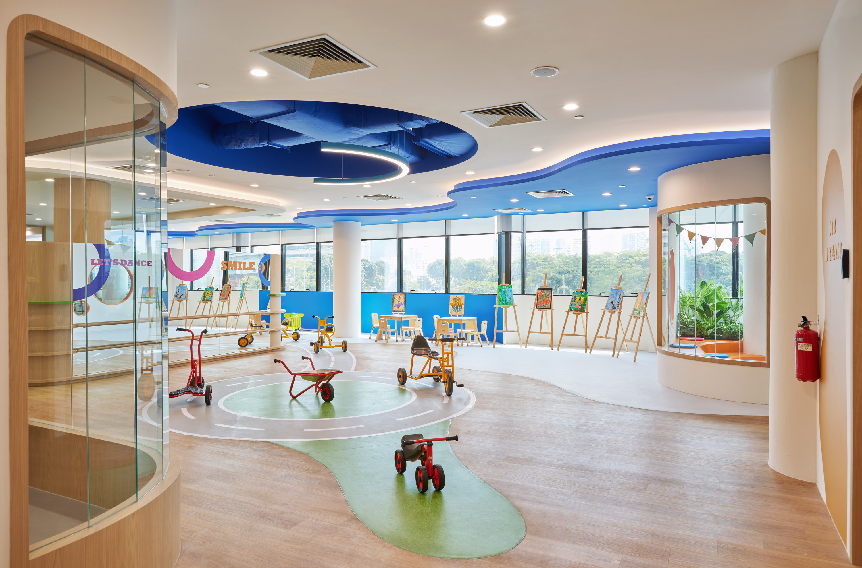 The Discovery Zone for holistic development and play-based learning opportunities