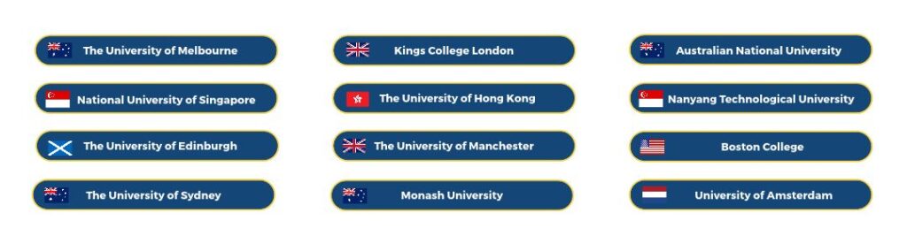 image of listed university offers