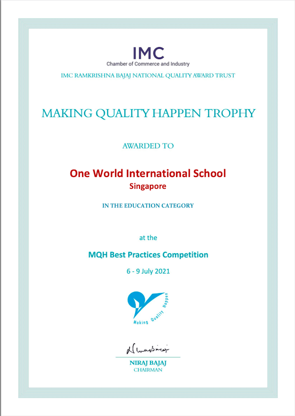 OWIS wins trophy at MQH Best Practices Competition