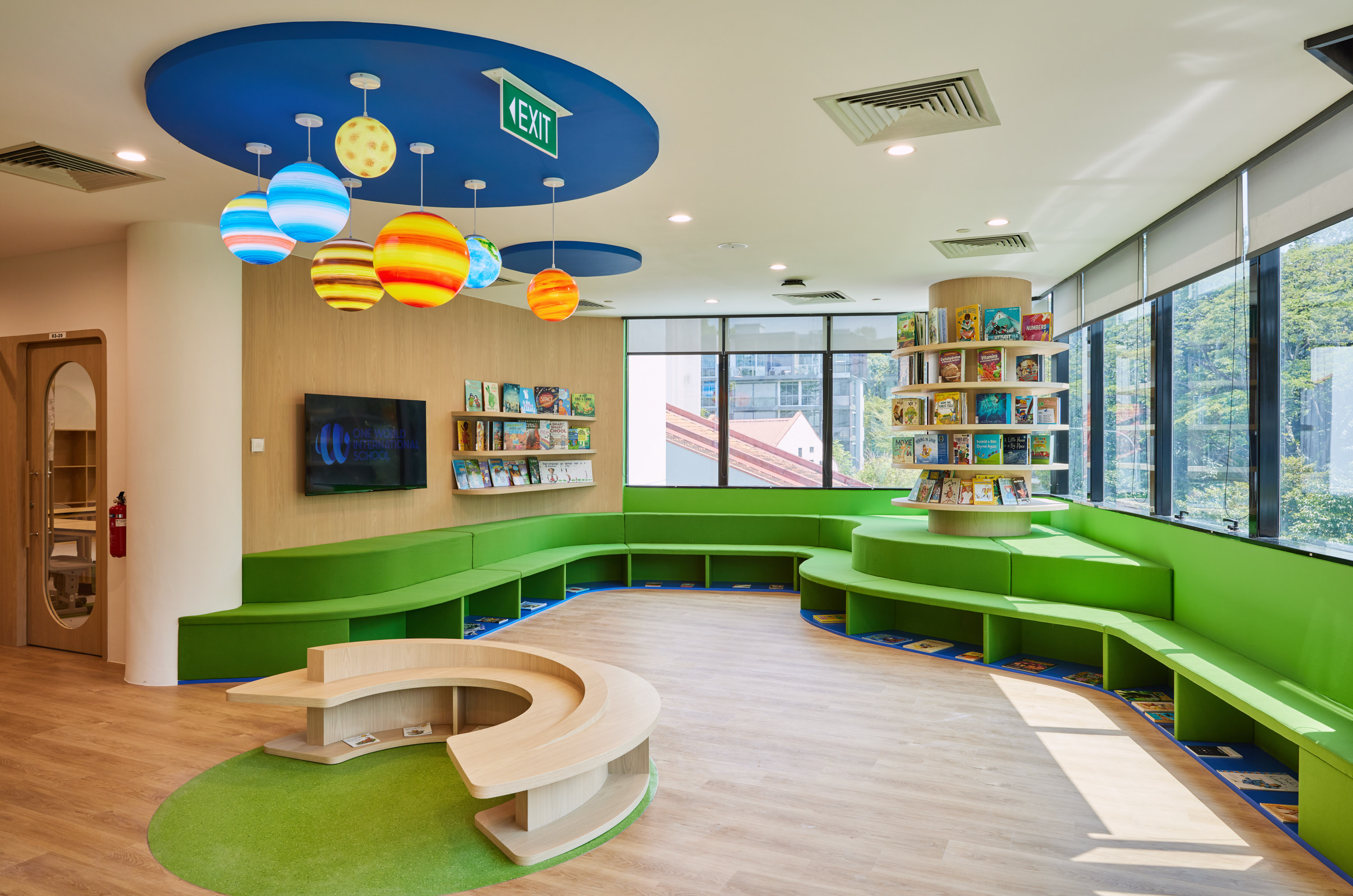 The Reading Nook, where children discover a love for the written word.